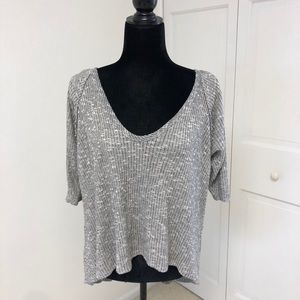 BKE sz S high low sweater